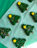 Christmas icing Trees(6)