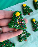 Christmas icing Trees(6)