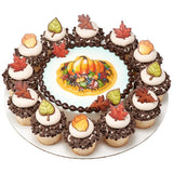 Thanksgiving Fall Leaves Rings