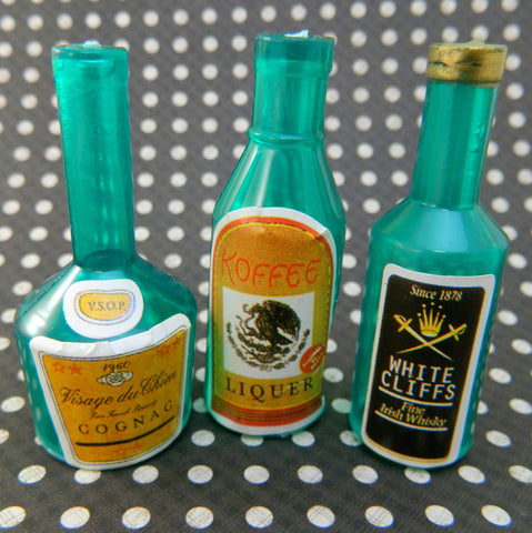 Vintage Liquor Bottle Topper Decorations