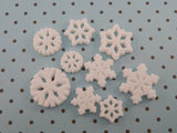 Snowflakes Sugar Piece Asst