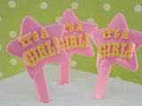 It's a Boy or It's a Girl Cupcake Picks