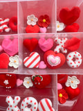 Valentines Day Edible Sugar Piece Set