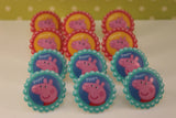 Peppa the Pig Cupcake Toppers