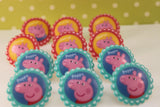 Peppa the Pig Cupcake Toppers