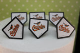 Baltimore Orioles / Orioles Team Rings / Baltimore Birds / Orioles Cupcakes / MLB Baseball Toppers