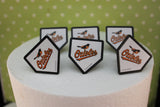 Baltimore Orioles / Orioles Team Rings / Baltimore Birds / Orioles Cupcakes / MLB Baseball Toppers