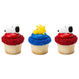 Peanuts Snoopy & Woodstock Rings
