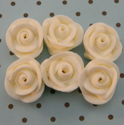 Mini Icing White Roses