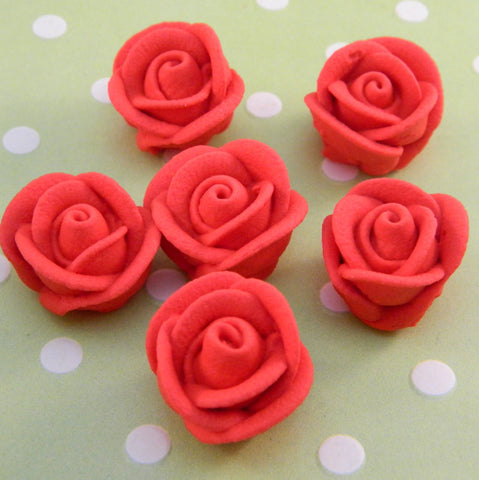 Mini Icing Red Roses